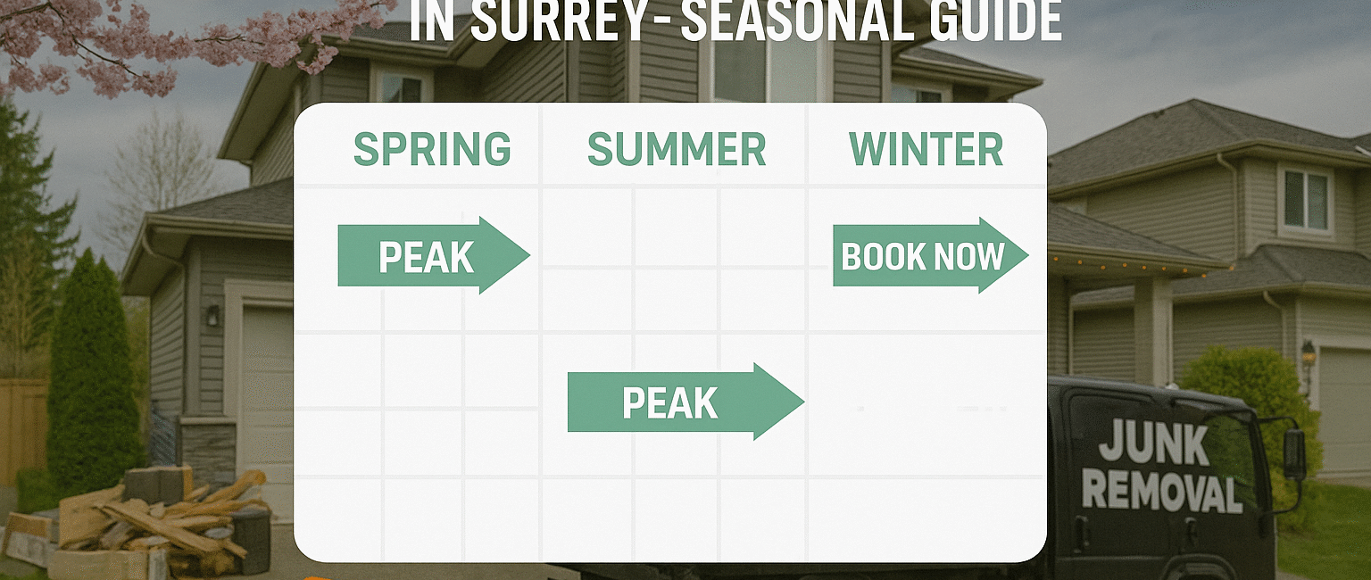 Best Time to Book Junk Removal Surrey