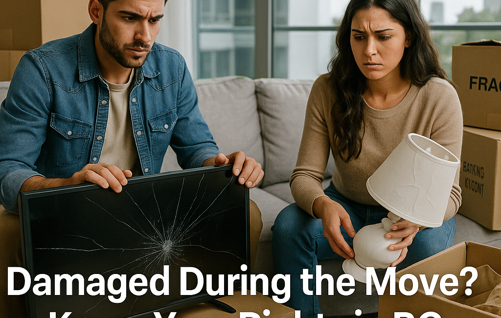 What to Do If Movers Damage Your Belongings in BC