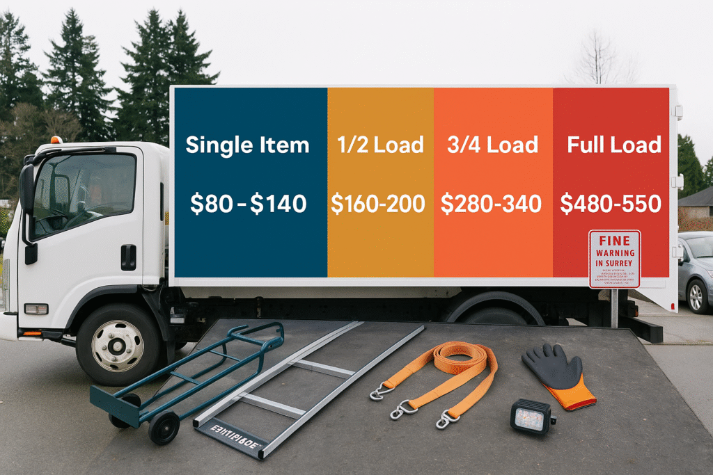 Load Size Visual Guide