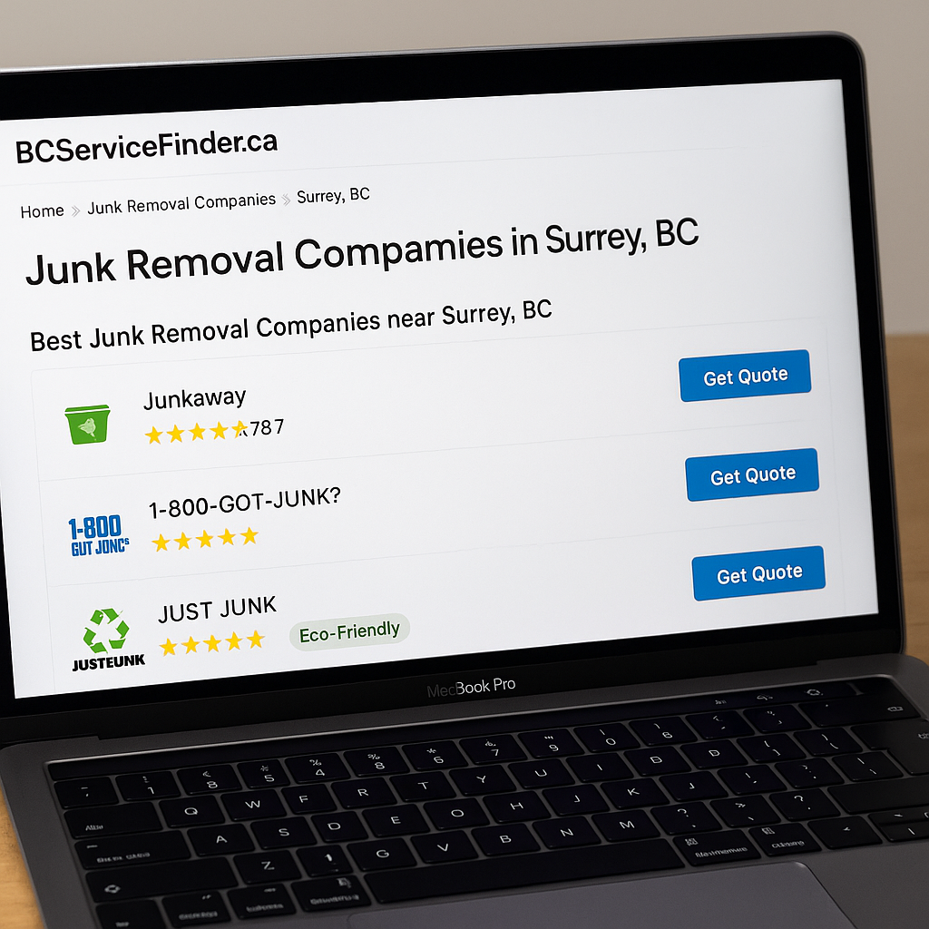 Smart Shopping on BCServiceFinder.ca