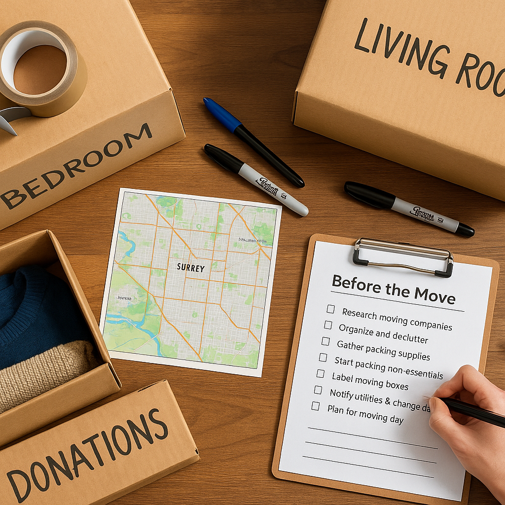 surrey moving checklist 2