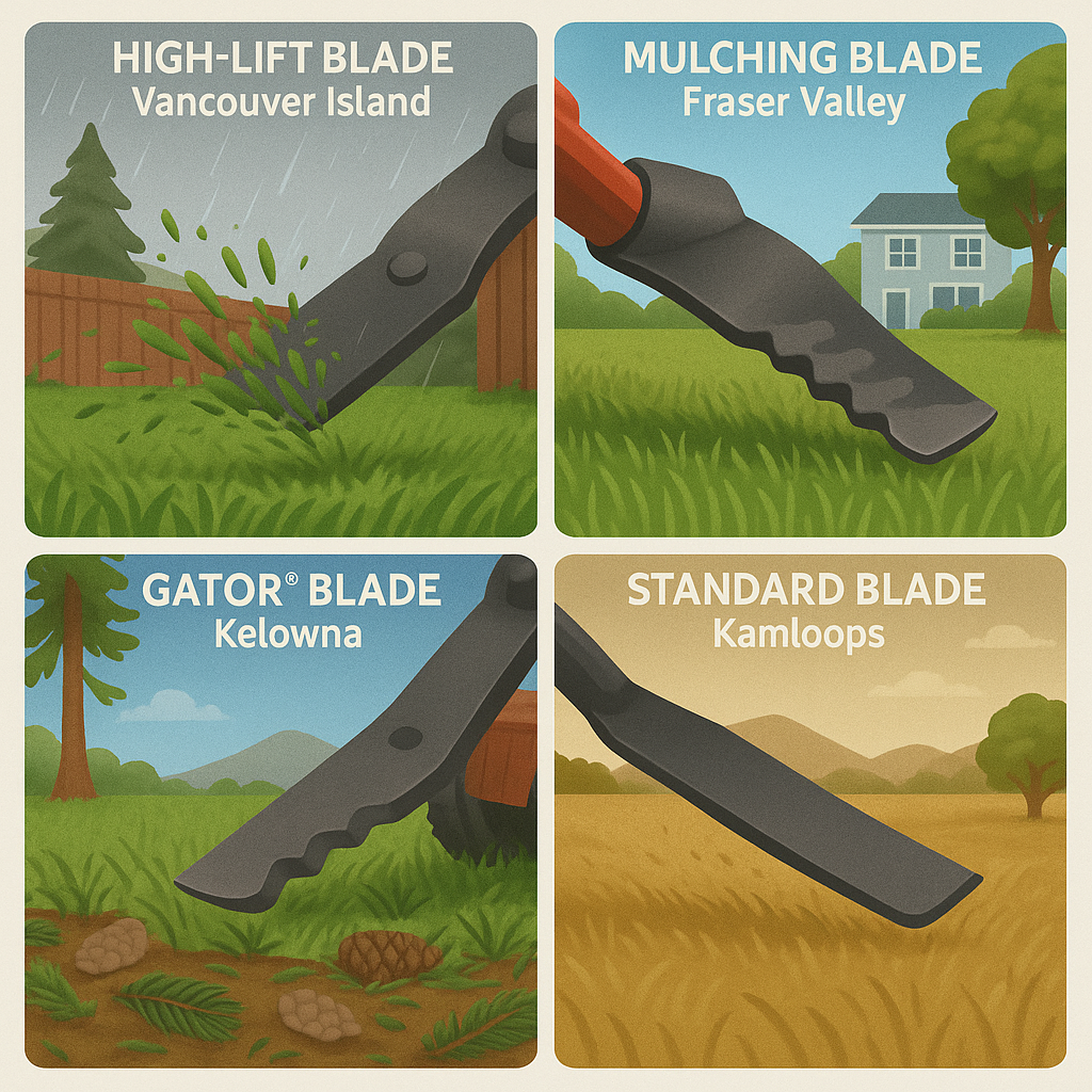 Blade Comparison Table