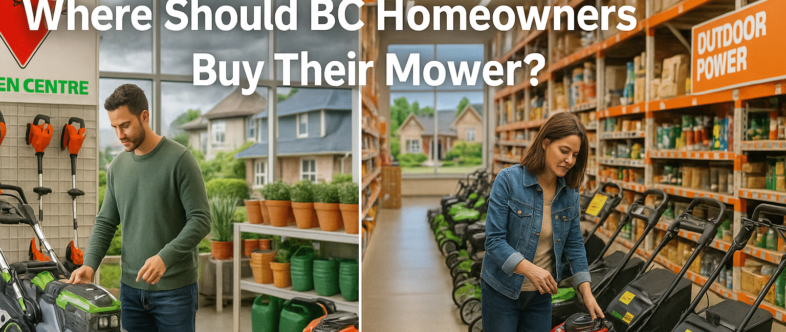 Best Place to Buy Lawn Mower BC