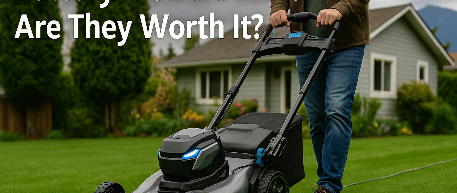 Battery Lawn Mower Review BC