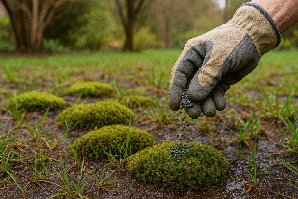 Dealing with Moss in Surrey Lawns