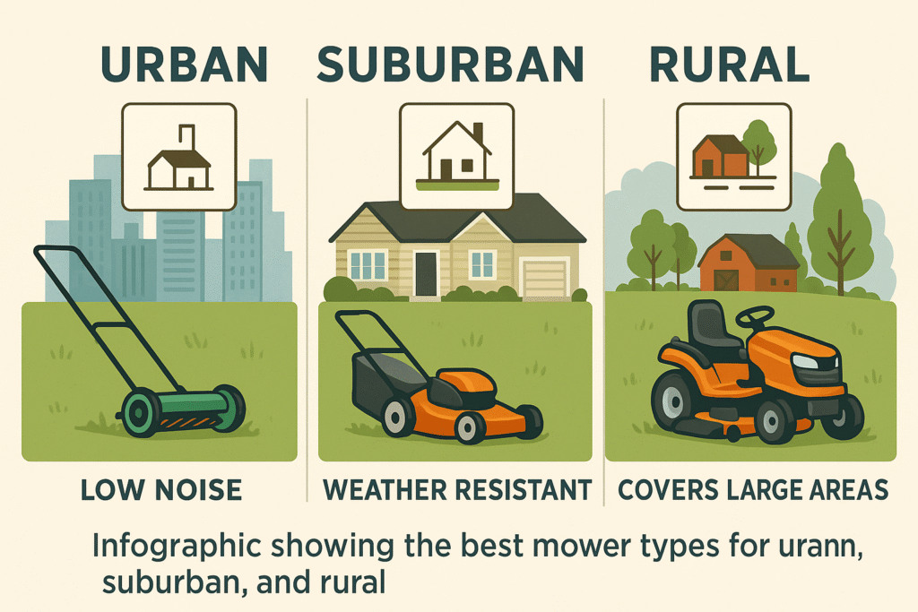 🌲The Ultimate BC Homeowner's Guide to Eco-Friendly Lawn Mowers: Manual vs Powered Options That Actually Work 1 Eco Mower Comparison by Property Type 4