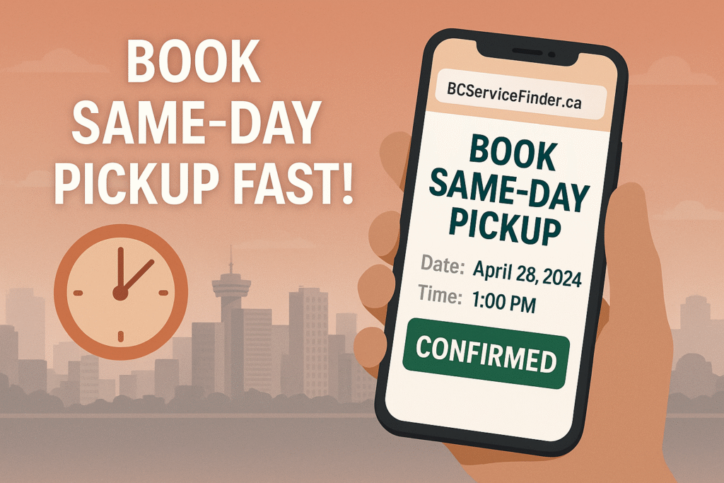 How to Book Same Day Junk Removal