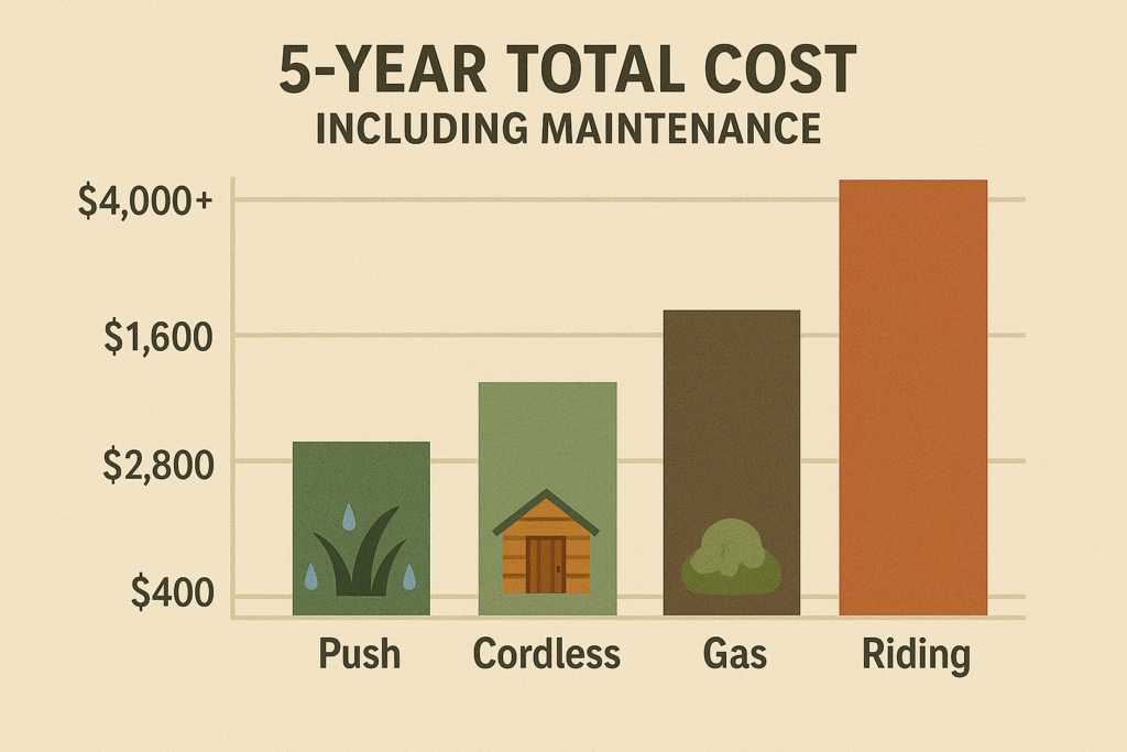 Real Cost of Ownership 5 Year Comparison
