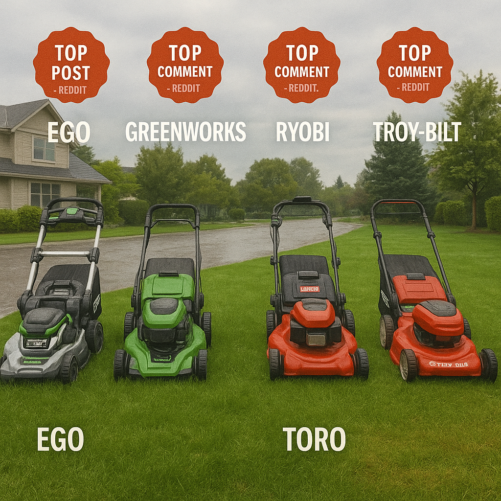 π² Reddit's Favorite Lawn Mowers in Canada: Do They Work in BC? 1 Reddits Top Picks Lineup