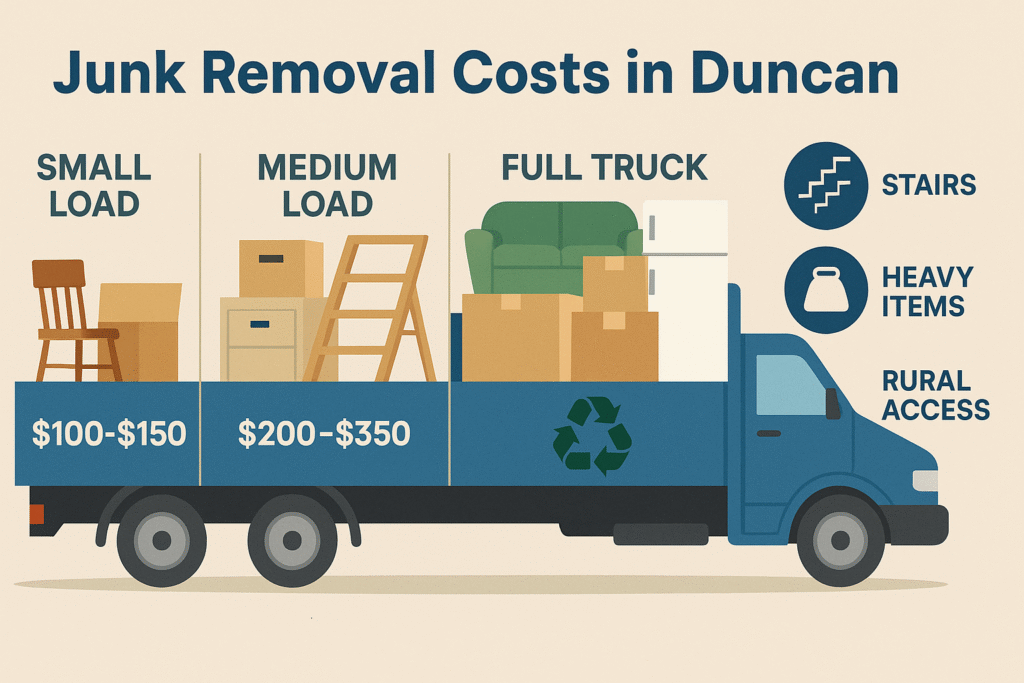 junk removal cost Duncan BC 1