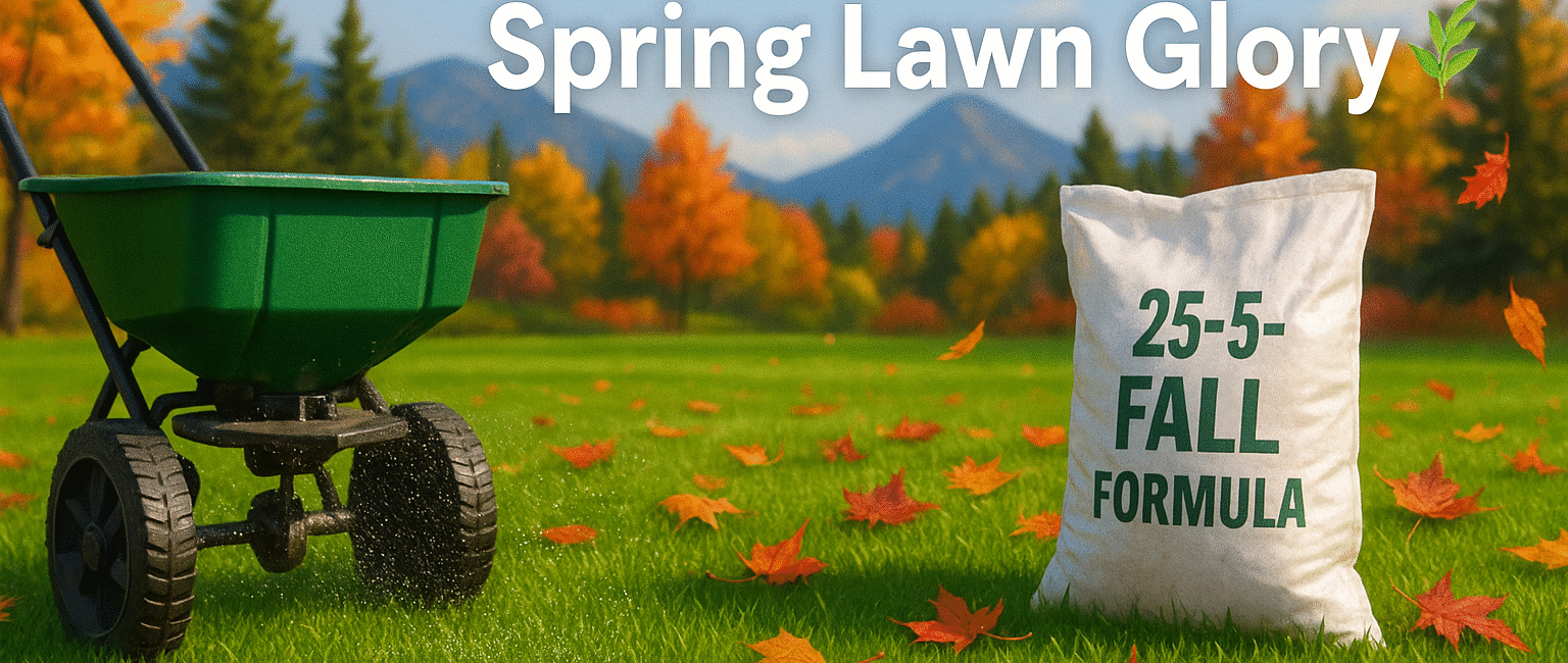 A natural pest control toolkit featuring safe alternatives like ladybugs and neem oil used on a BC lawn.