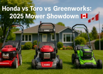 Honda vs Toro vs Greenworks Mower Canada