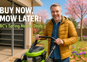 Best Spring Lawn Mower Deals BC